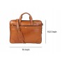 LEATHER LAPTOP BAG NDLB101-TN